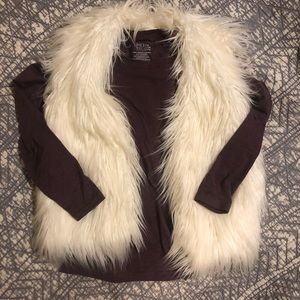 Guess Faux Fur Vest